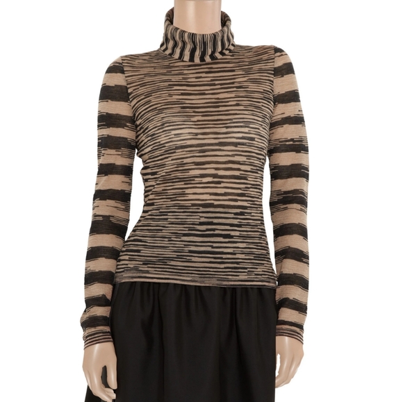 Missoni Striped Turtleneck - Picture 3 of 6